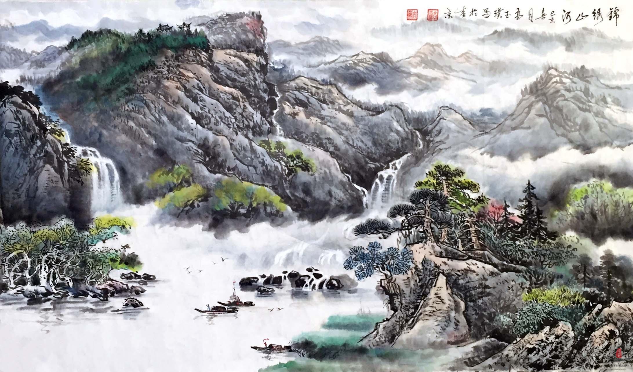 高玉璞《锦绣山河》